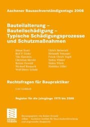 Tapa de Aachener Bausachverständigentage 2008