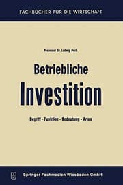Tapa de Betriebliche Investition