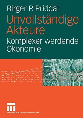 Tapa de Unvollständige Akteure