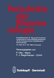 Tapa de Fortschritte der Rheumatologie
