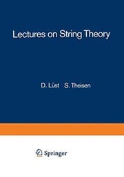 Tapa de Lectures on String Theory