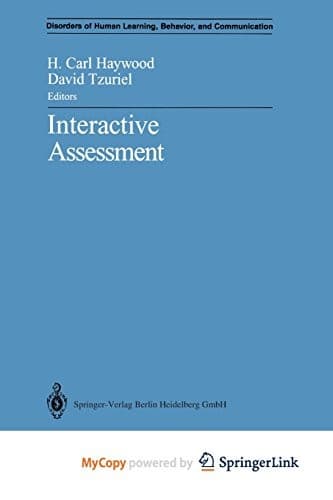 Tapa de Interactive Assessment