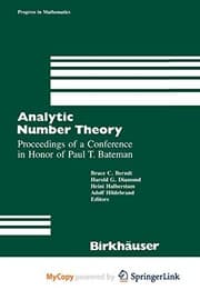 Tapa de Analytic Number Theory