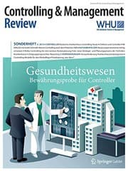 Tapa de Controlling & Management Review Sonderheft 3-2015