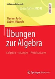 Tapa de Übungen zur Algebra