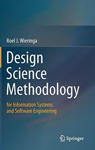 Tapa de Design Science Methodology for Information Systems and Software Engineering