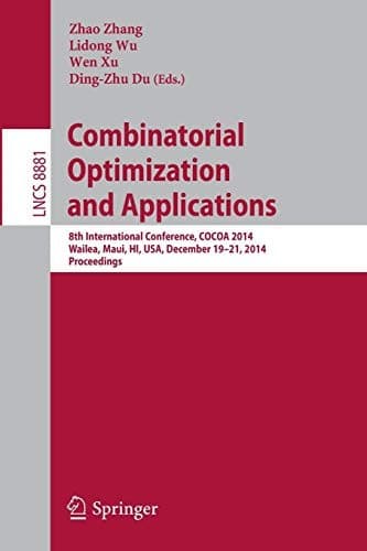 Tapa de Combinatorial Optimization and Applications