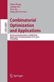 Tapa de Combinatorial Optimization and Applications