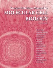 Tapa de Solutions Manual for Molecular Cell Biology