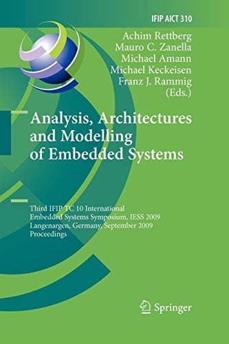 Tapa de Analysis, Architectures and Modelling of Embedded Systems