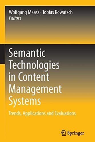 Tapa de Semantic Technologies in Content Management Systems