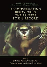 Tapa de Reconstructing Behavior in the Primate Fossil Record