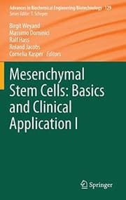 Tapa de Mesenchymal Stem Cells - Basics and Clinical Application I