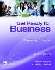 Tapa de Get Ready for Business Student Book 2