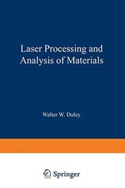 Tapa de Laser Processing and Analysis of Materials