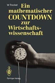 Tapa de Ein mathematischer Countdown zur Wirtschaftswissenschaft