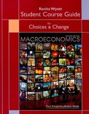 Tapa de Telecourse Study Guide for Macroeconomics