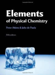 Tapa de Solutions Manual for Elements of Physical Chemistry