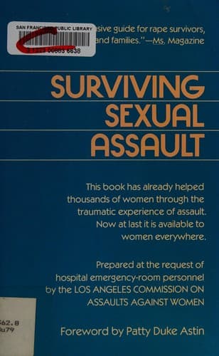 Tapa de Surviving sexual assault