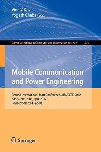 Tapa de Mobile Communication and Power Engineering