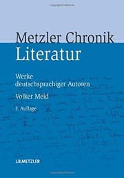 Tapa de Metzler Literatur Chronik