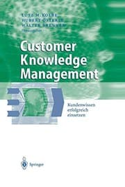 Tapa de Customer Knowledge Management