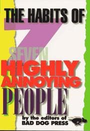 Tapa de The habits of seven highly annoying people