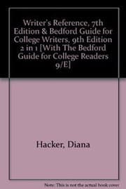 Tapa de Writer's Reference 7e & Bedford Guide for College Writers 9e 2-in-1