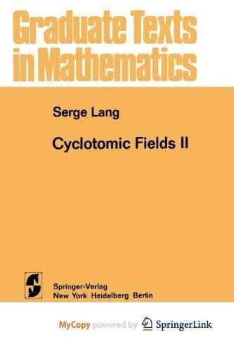 Tapa de Cyclotomic Fields II