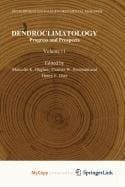 Tapa de Dendroclimatology