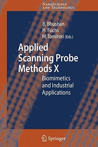 Tapa de Applied Scanning Probe Methods X