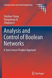 Tapa de Analysis and Control of Boolean Networks