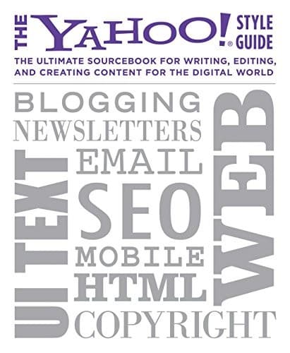 Tapa de The Yahoo! style guide