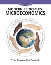 Tapa de Modern Principles of Microeconomics