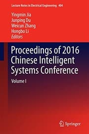 Tapa de Proceedings of 2016 Chinese Intelligent Systems Conference