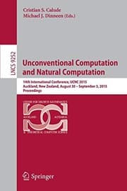 Tapa de Unconventional Computation and Natural Computation