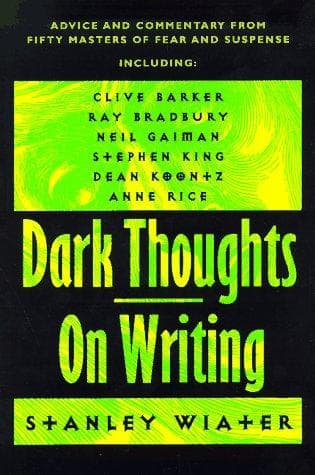 Tapa de Dark Thoughts: On Writing