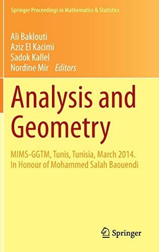 Tapa de Analysis and Geometry