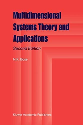 Tapa de Multidimensional Systems Theory and Applications
