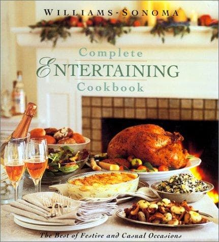 Tapa de Complete entertaining cookbook