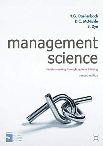 Tapa de Management Science