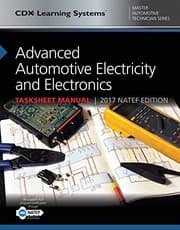 Tapa de Advanced Automotive Electricity and Electronics Tasksheet Manual
