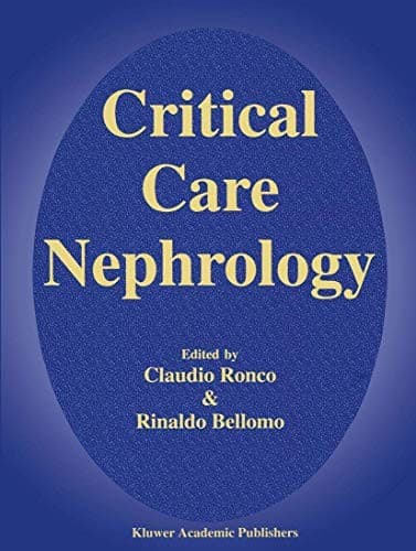 Tapa de Critical Care Nephrology