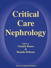 Tapa de Critical Care Nephrology