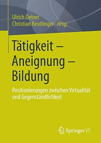 Tapa de Tätigkeit - Aneignung - Bildung
