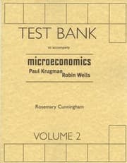Tapa de Microeconomics Test Bank Volume 2
