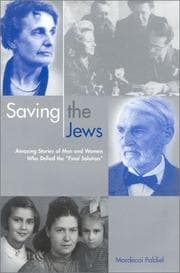 Tapa de Saving the Jews