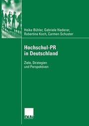 Tapa de Hochschul-PR in Deutschland