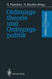 Tapa de Ordnungstheorie und Ordnungspolitik