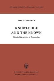 Tapa de Knowledge and the Known